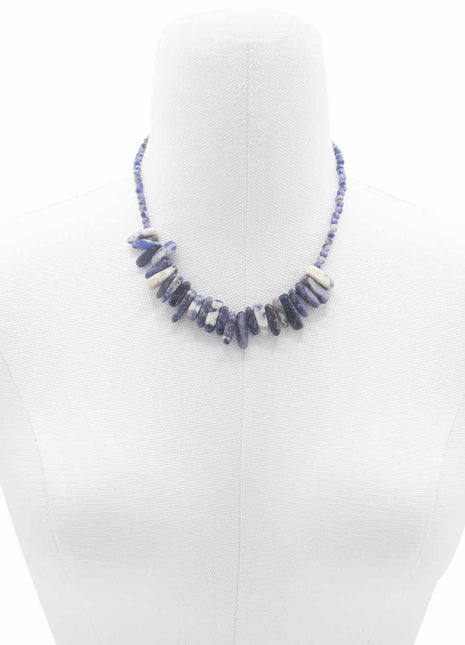 Longstone Gem Necklace - Sodalite
