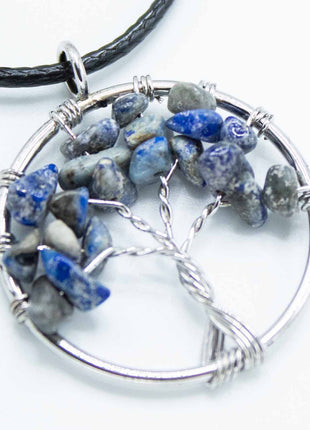 Tree of Life Pendant - Sodalite