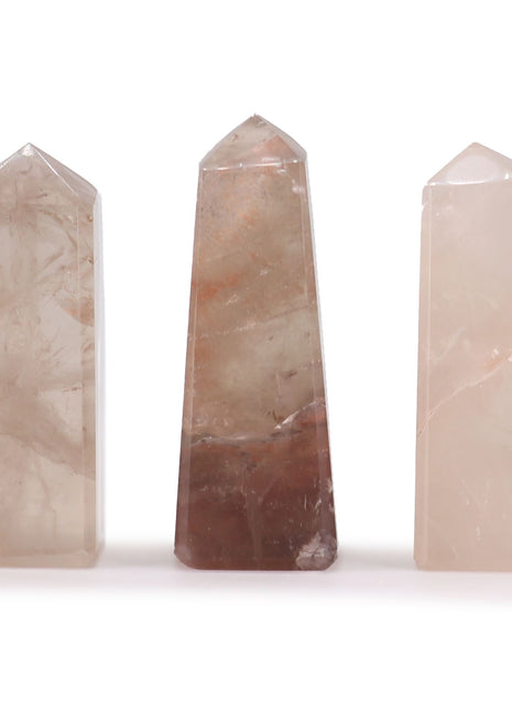 Gemstone Obelisk Points approx 5cm - Smokey Quartz
