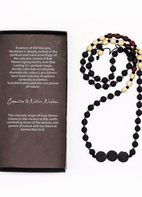 Essence of the Volcano Necklace - Connection to Nature