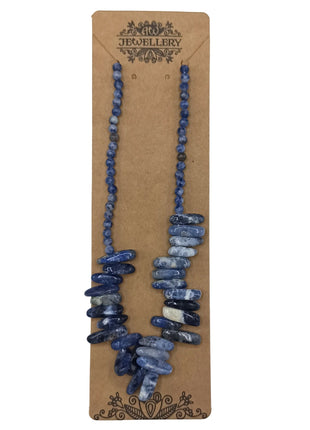 Longstone Gem Necklace - Sodalite