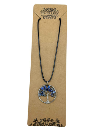 Tree of Life Pendant - Sodalite
