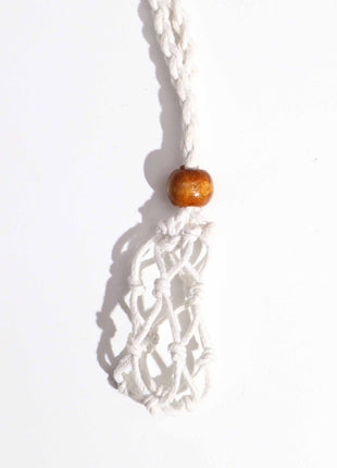 Crystal Gemstone Necklace Cord 45cm/18inch - White