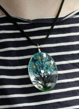 Pressed Flowers - Tree of Life set - Green