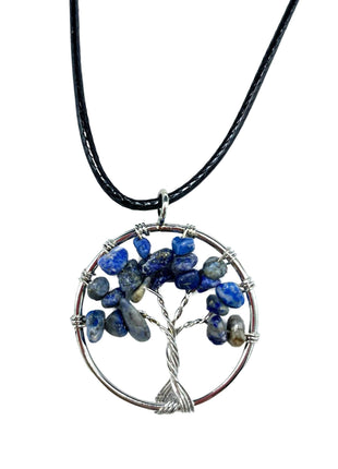 Tree of Life Pendant - Sodalite