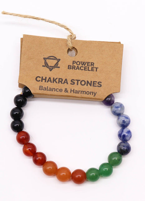 Power Bracelet - Chakra Stones