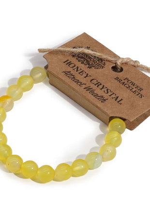 Power Bracelet - Honey Crystal