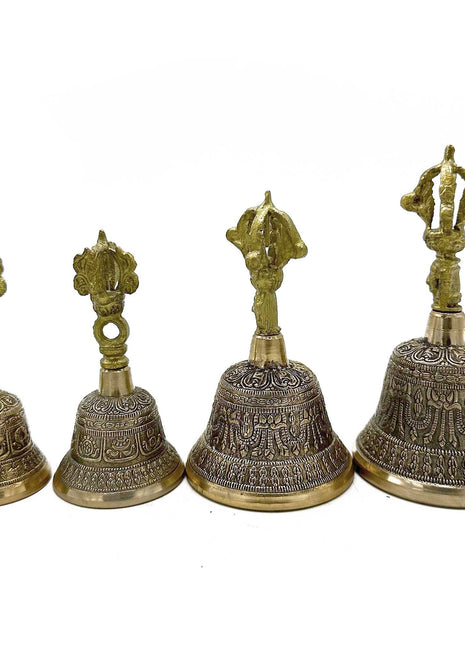 Large Tibetan Tingsha Bell - 8x15cm