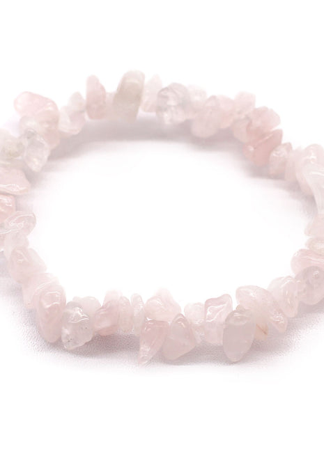 Chipstone Bracelet - Rose Quartz