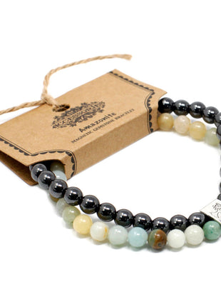 Magnetic Gemstone Bracelet - Amazonite