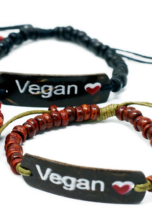 Coco Slogan Bangle - Vegan