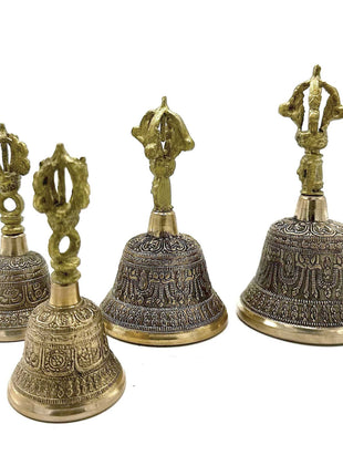 Large Tibetan Tingsha Bell - 8x15cm