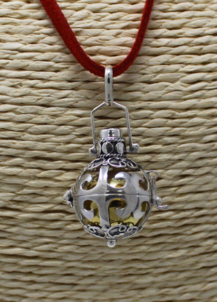 Silver Angel Bell - Magic - 18mm