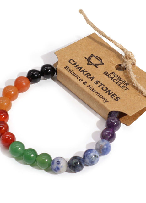 Power Bracelet - Chakra Stones