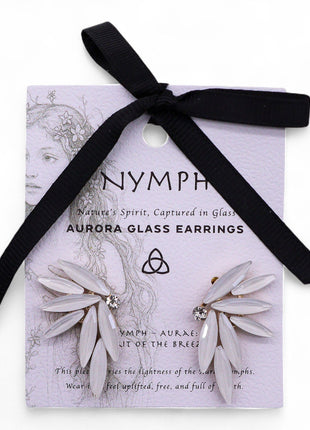 Pearl - Vintage Glass - Faries - Earrings