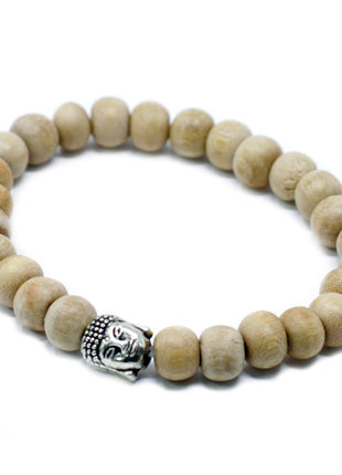 Fragrant Sandal Beads & Buddah Bangle