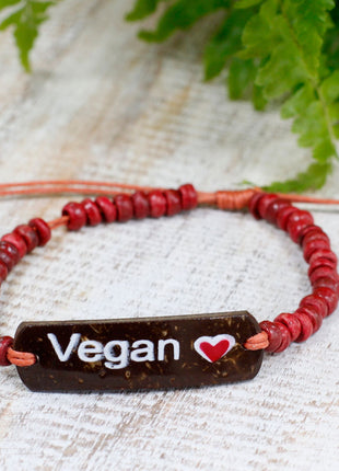 Coco Slogan Bangle - Vegan