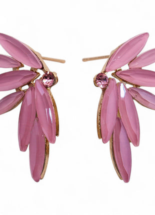 Soft Pink - Vintage Glass - Faries - Earrings