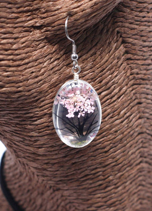 Pressed Flowers - Tree of Life set - Pink