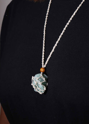 Crystal Gemstone Necklace Cord 45cm/18inch - Natural