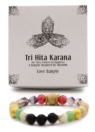 Tri Hita Karana Bangle - Love