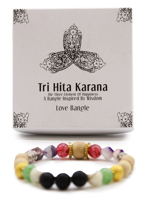 Tri Hita Karana Bangle - Love