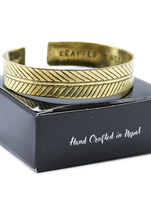 Brass Tibetan Mantra Bracelet - Tree of Life