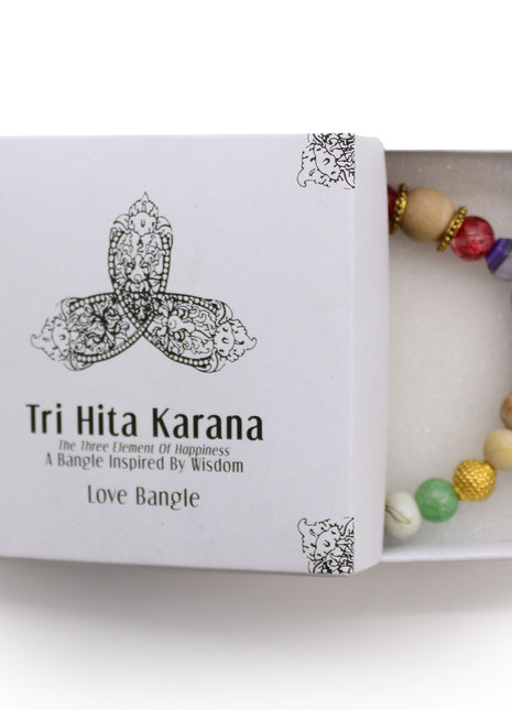 Tri Hita Karana Bangle - Love