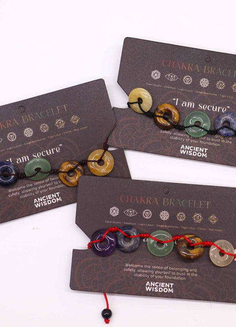 Chakra String Braclets - Large Do-nuts