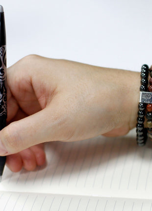 Magnetic Gemstone Bracelet - Picasso Jasper