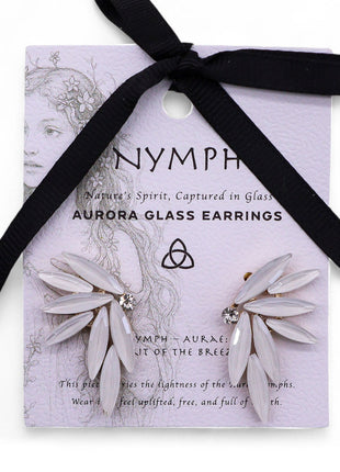 Pearl - Vintage Glass - Faries - Earrings