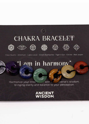 Chakra String Bracelets - Mini Donuts