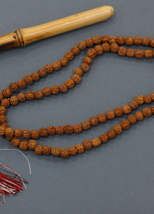 108 Rudraksha Mala - Natural