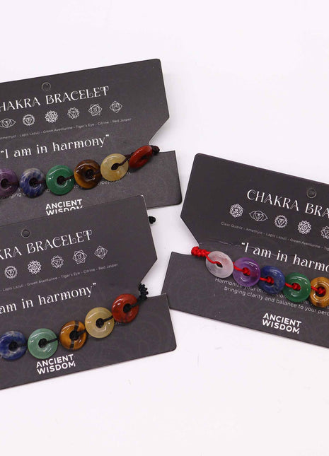 Chakra String Bracelets - Mini Donuts