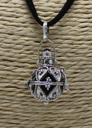 Silver Angel Bell - Darkness - 16mm