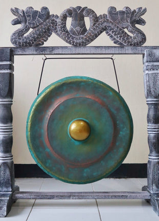 Medium Gong in Stand - 35cm - Greenwash