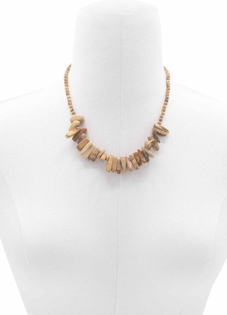 Longstone Gem Necklace - Map Stone