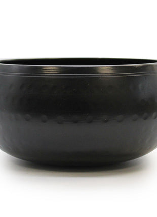 Med Black Beaten Bowl - 15cm