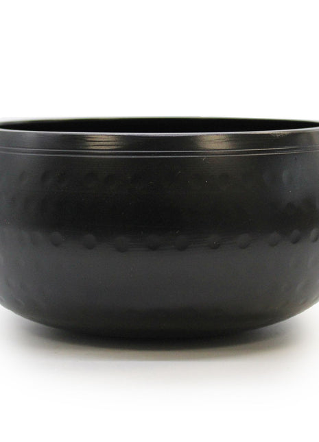 Med Black Beaten Bowl - 15cm