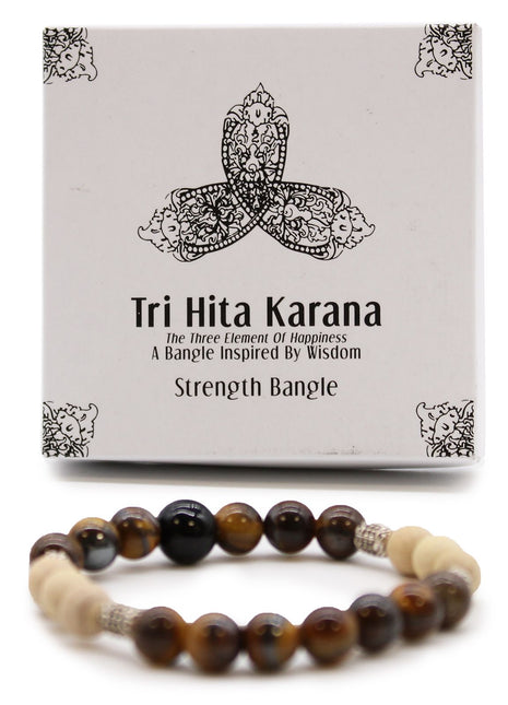 Tri Hita Karana Bangle - Strength