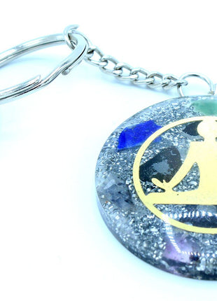 Orgonite Power Keyring - Buddha Seven Chakra