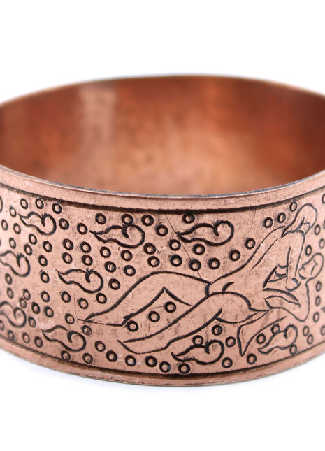 Copper Tibetan Bracelet - Kamasutra