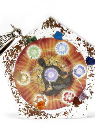 Orgonite Power Pendant - Octagon Chakra