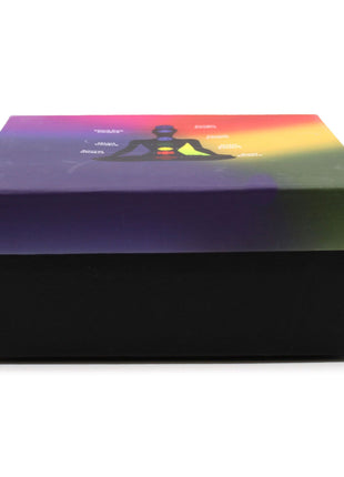 Lrg Moon Phase Singing Bowl Set- Black 14cm