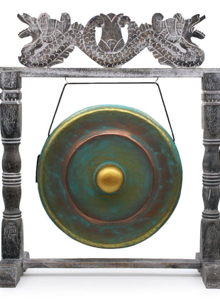 Medium Gong in Stand - 50cm - Greenwash