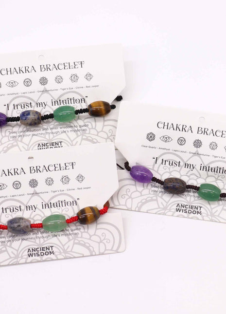 Chakra String Bracelets - Beads