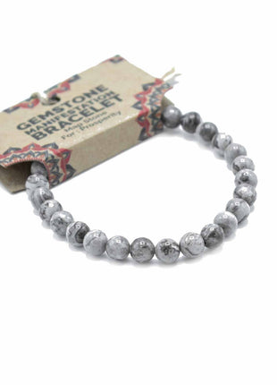 Gemstone Manifestation Bracelet - Map Stone - Prosperity