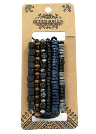 Mens Bracelet Sets - Moody & Blue (asst)