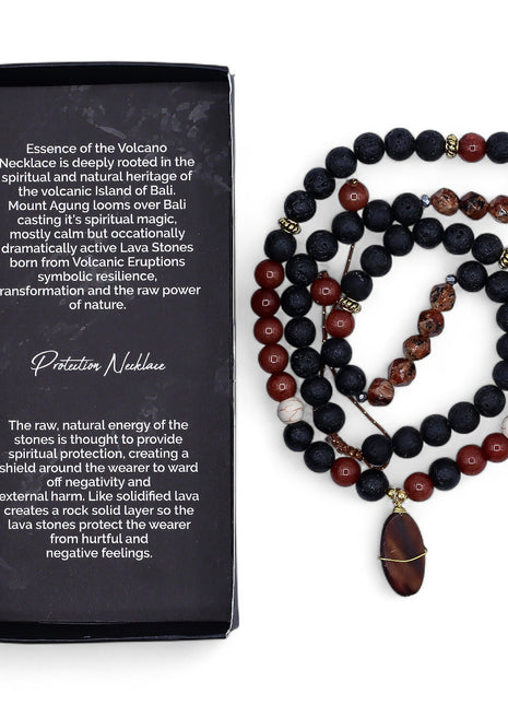 Essence of the Volcano Necklace - Protection