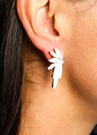 Pearl - Vintage Glass - Faries - Earrings